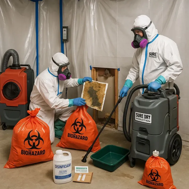 Contaminated Water Handling Protocols process in Jefferson County, KY